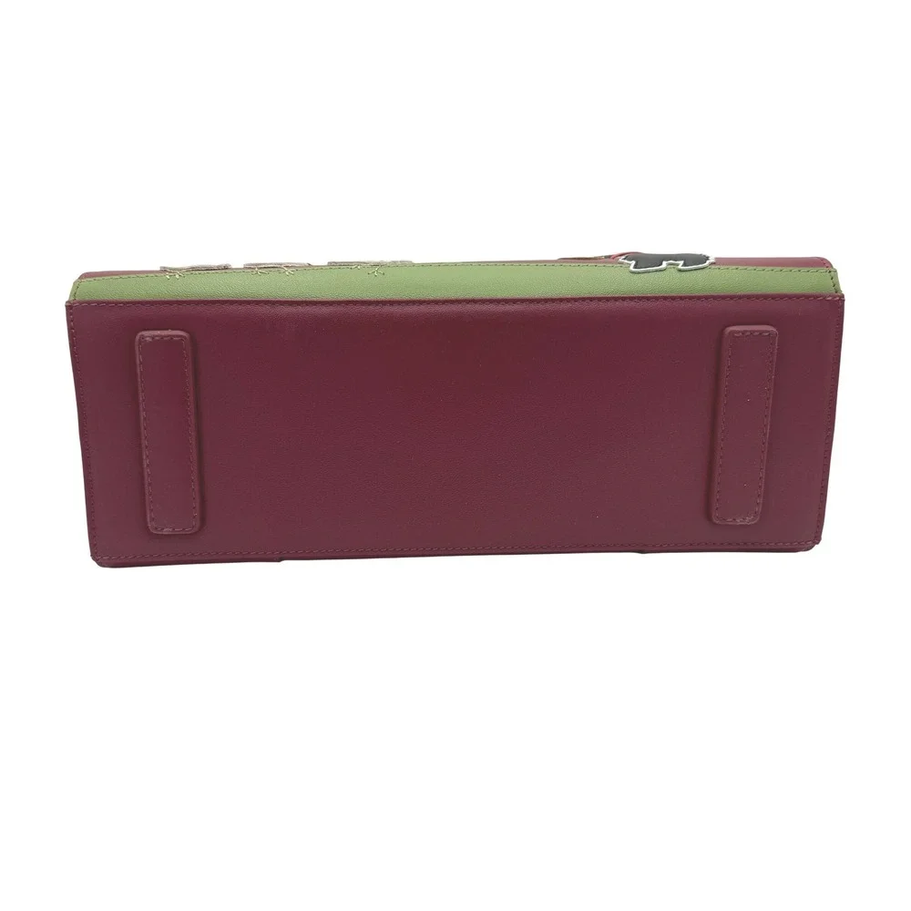 NWOT Radley London Satchel Women Burgundy 12 Days of Christmas Partridge Bag